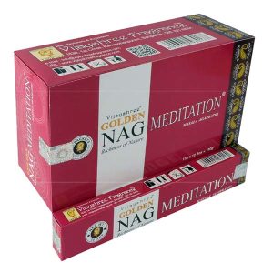Incienso de India Golden nag Meditation