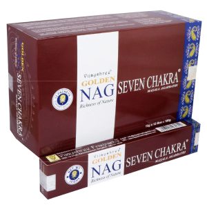 Incienso de india golden nag seven chakras