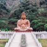 Budha para cuarzo rosa