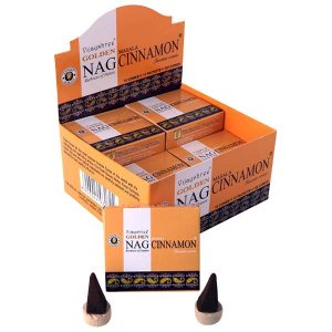Incienso de India conos golden nag cinnamon