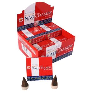 Incienso de India en conos Golden nag champa