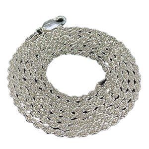 Cadena cordón de plata 925