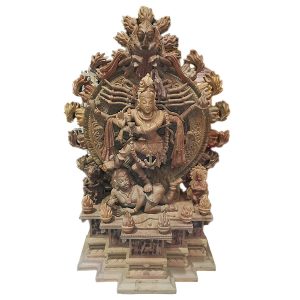 Figura de Kali de Serpentina