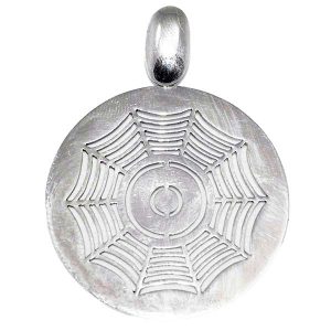 colgante de plata crop circle