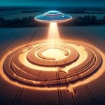 Crop circle para colgantes de plata